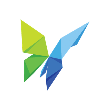 Cloud Spectrum butterfly symbol